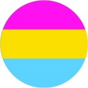 Przypinka flaga - pansexual