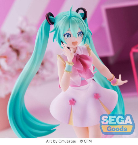 Figurka Luminasta Hatsune Miku Series Sakura Miku OmutatsuVer. Figurka Luminasta Hatsune Miku Series Sakura Miku OmutatsuVer.