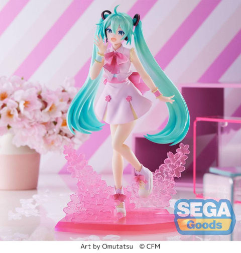Figurka Luminasta Hatsune Miku Series Sakura Miku OmutatsuVer. Figurka Luminasta Hatsune Miku Series Sakura Miku OmutatsuVer.