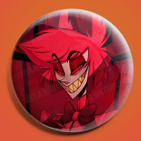 Przypinka inspirowana serią Hazbin Hotel Przypinka inspirowana serią Hazbin Hotel