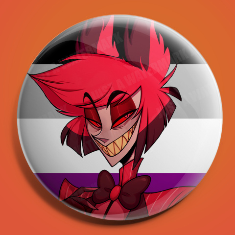 Przypinka inspirowana serią Hazbin Hotel Przypinka inspirowana serią Hazbin Hotel