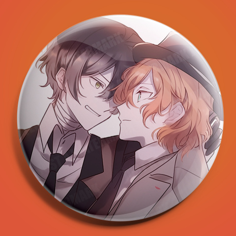 Przypinka inspirowana serią Bungo Stray Dogs Przypinka inspirowana serią Bungo Stray Dogs