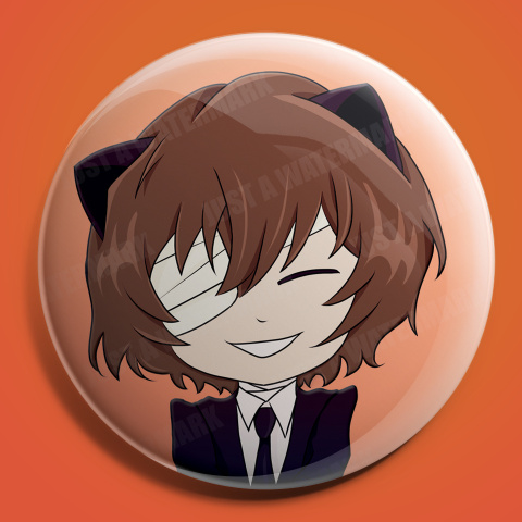 Przypinka inspirowana serią Bungo Stray Dogs Przypinka inspirowana serią Bungo Stray Dogs