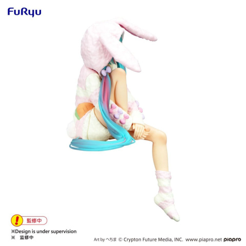 Hatsune Miku Noodle Stopper Figure - Usamimi Pajama Hatsune Miku Noodle Stopper Figure - Usamimi Pajama
