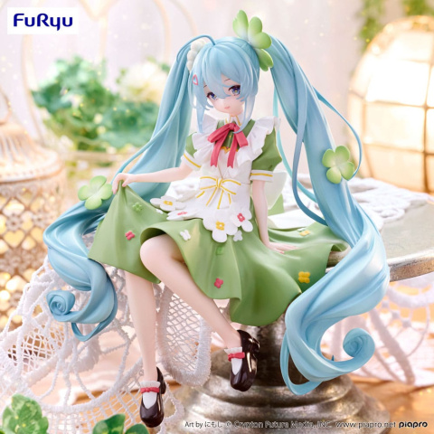 Hatsune Miku Noodle Stopper Figure Flower Fairy Clover Hatsune Miku Noodle Stopper Figure Flower Fairy Clover