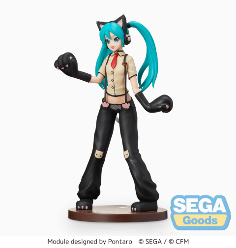 "Hatsune Miku: Project DIVA Arcade Future Tone" SPM Figure "Hatsune Miku Kitty Cat" "Hatsune Miku: Project DIVA Arcade Future Tone" SPM Figure "Hatsune Miku Kitty Cat"