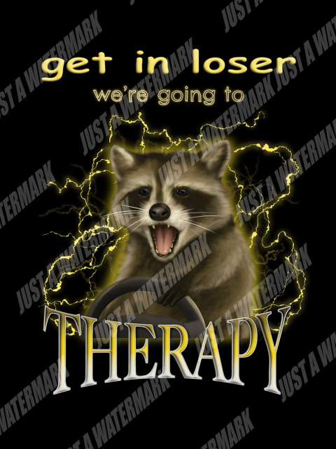 Koszulka Therapy Raccoon Koszulka Therapy Raccoon