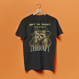 Koszulka Therapy Raccoon