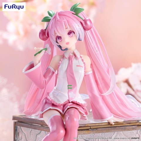 Hatsune Miku Noodle Stopper Figure Sakura Miku 2024 Pearl Color ver. Hatsune Miku Noodle Stopper Figure Sakura Miku 2024 Pearl Color ver.