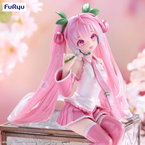 Hatsune Miku Noodle Stopper Figure Sakura Miku 2024 Pearl Color ver. Hatsune Miku Noodle Stopper Figure Sakura Miku 2024 Pearl Color ver.