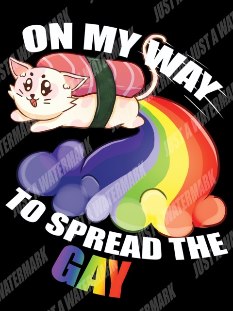 Koszulka Spread The Gay Koszulka Spread The Gay