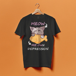 Koszulka Depression Kitty