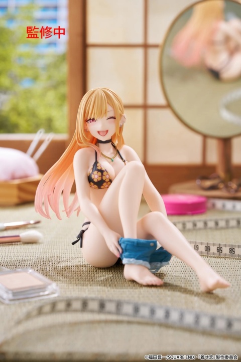 My Dress-Up Darling Desktop Cute Figure Kitagawa Marin Measuring Swimsuit Ver.